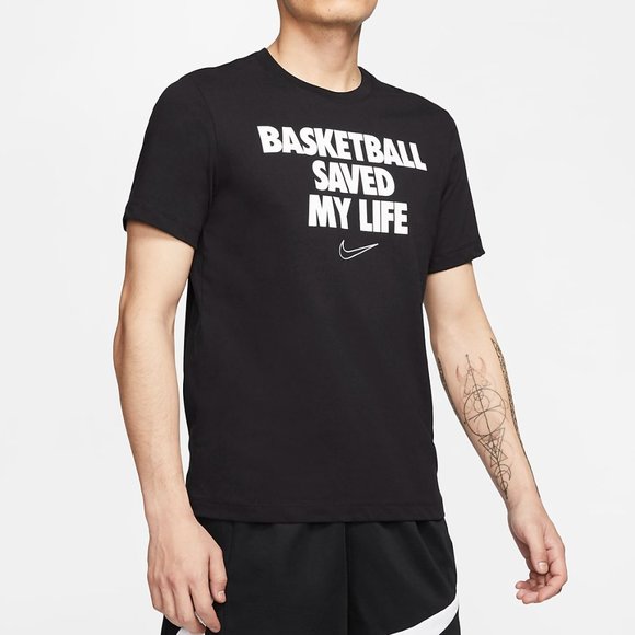 Nike Other - Nike Basketball Saved My Life Dry Tee Shirt Black